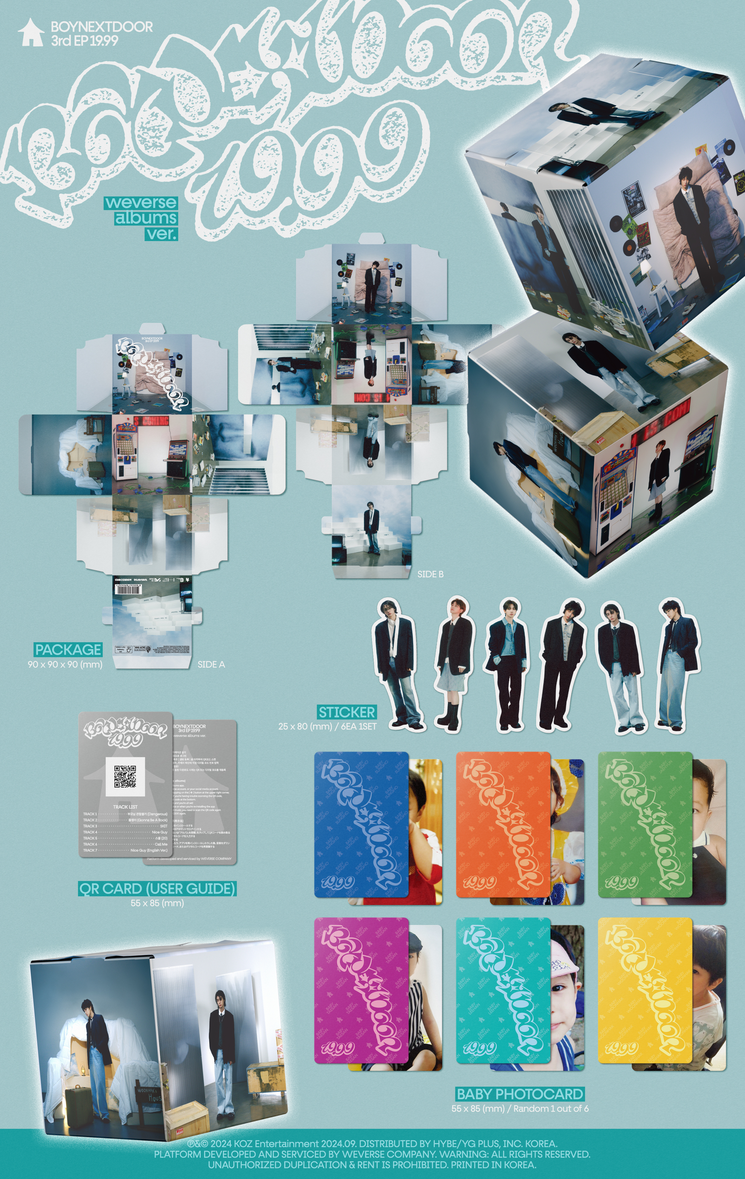 BOYNEXTDOOR - 19.99 (Weverse Ver.)